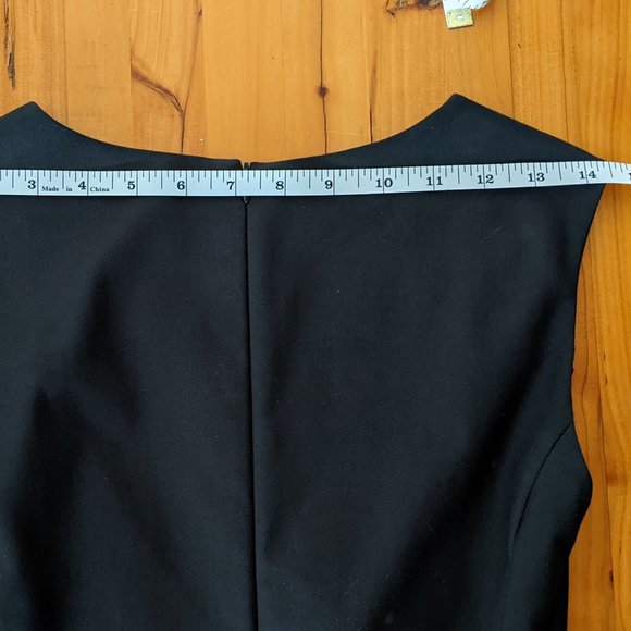 NWOT Black Cut Out Mini Dress with Pockets - Picture 15 of 16